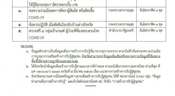 การสร้างการรับรู้สู่ชุมชนในระดับพื้นที่ ครั้งที่ 15/2563